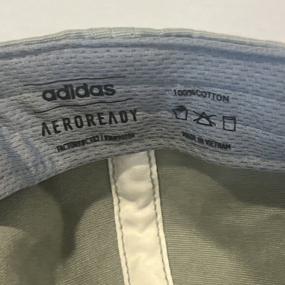 Adidas Aeroready Hat Green Adjustable Threestripelife NWOT - Picture 7 of 8
